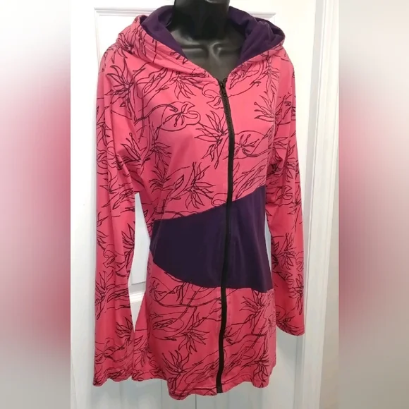 Leopards & Roses hooded jacket - Picture 3 of 10